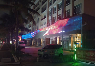 LED网格屏的适用场景